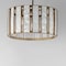 Maxim Lighting Miramar 3-Light Pendant, Capiz/Natural Aged Brass 12803CZNAB - alternate 3